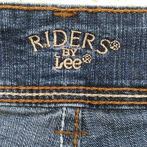 Riders by Lee Mid-Rise Boot Cut Jeans 10P Blue - Picture 3 of 16